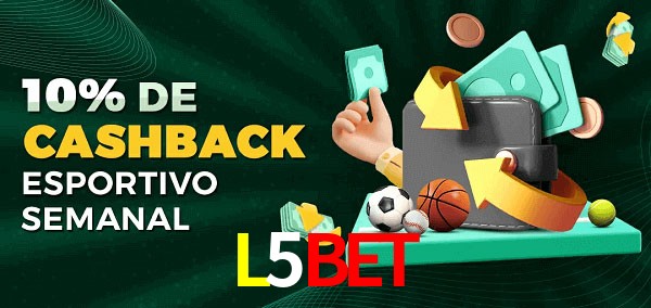 10% de bônus de cashback na L5BET